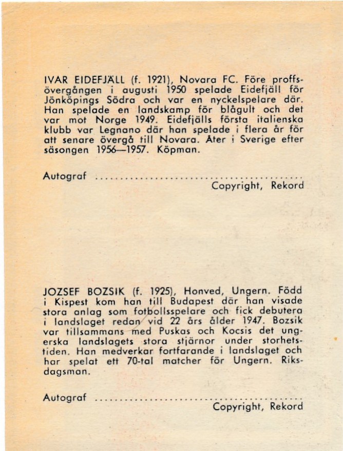 Jozsef Bozsik d